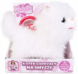 Pluszak interaktywny kotek chodzący na smyczy Artyk (185564)