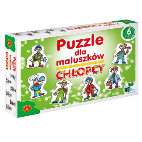 Puzzle CHŁOPCY DLA MALUCHÓW mix el. Alexander (5906018005387)