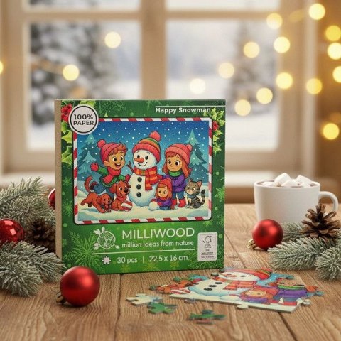 Puzzle Christmas - Happy Snowman 30 el. Alexander (50868)