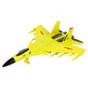Samolot Myśliwski Napęd Frykcyjny 1:72 Żółty Lean (15411)