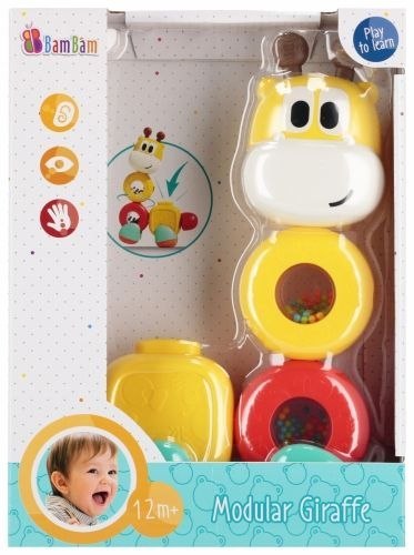 Zabawka edukacyjna żyrafa modułowa Bam Bam (569117)