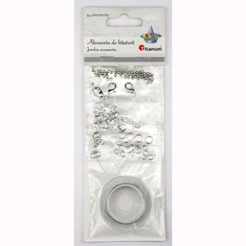 Zestaw do tworzenia biżuterii Craft-Fun Series Akcesoria do biżuterii Titanum (25BJ033121)
