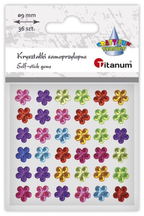 Kryształki Craft-Fun Series kwiatki mix Titanum (24SL0395)