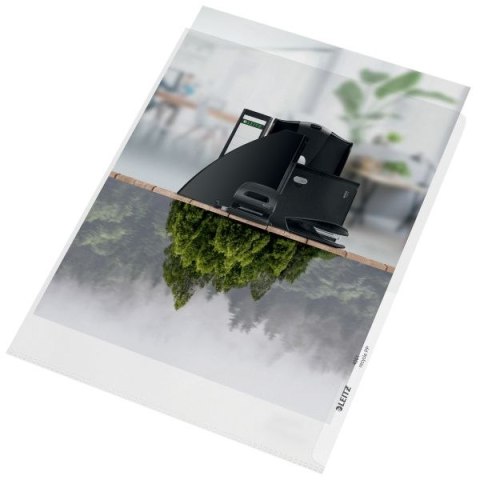 Ofertówka Re:cycle A4 kolor: przezroczysty typu U 130 mic. Leitz (40011003)