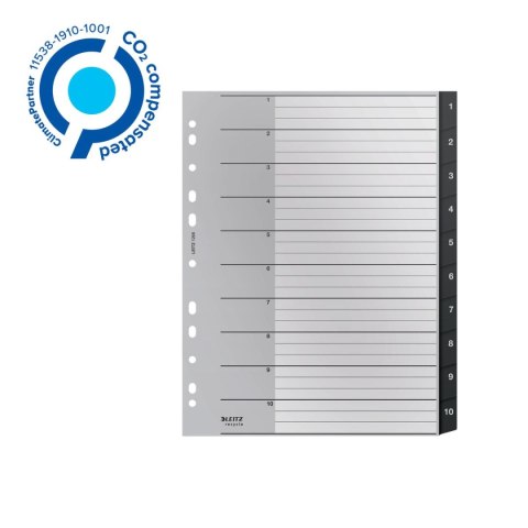 Przekładka numeryczna Recycle A4 1-10 Leitz (12080000)