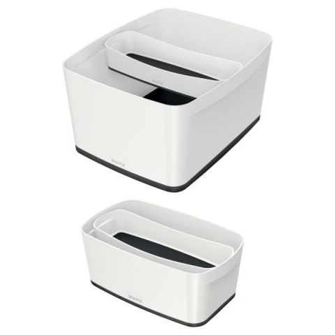Przybornik na biurko my box organizer podłużny biało-czarna plastik Leitz (52581095)