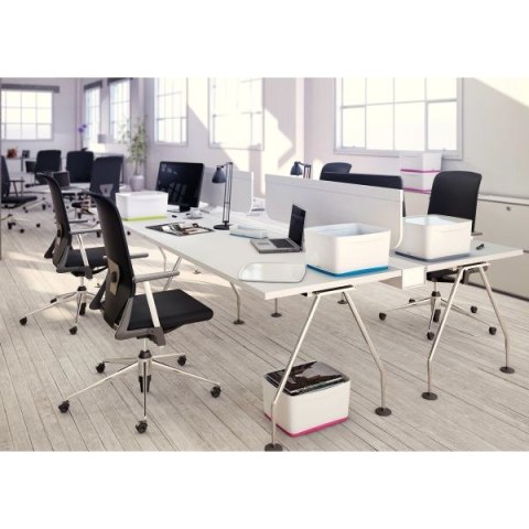 Pudło archiwizacyjne my box biało-niebieski plastik [mm:] 318x198x 385 Leitz (52161036)