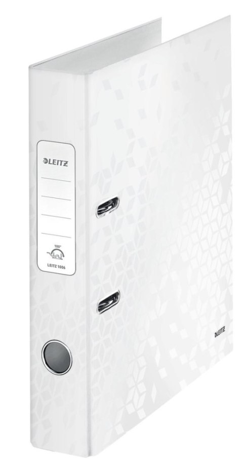 Segregator dźwigniowy A4/50 WOW A4 50mm biały Leitz (10060001)