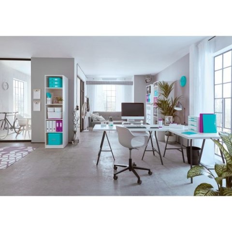 Szuflada na dokumenty WOW DUAL turkusowy plastik Leitz (53611051)