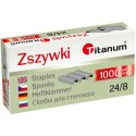 Zszywki 24/8 24/8 1000 szt Titanum