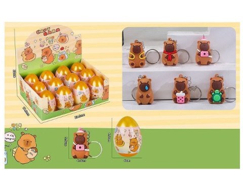 Brelok Kapibara w jajku 8cm Bigtoys (BZ8572)