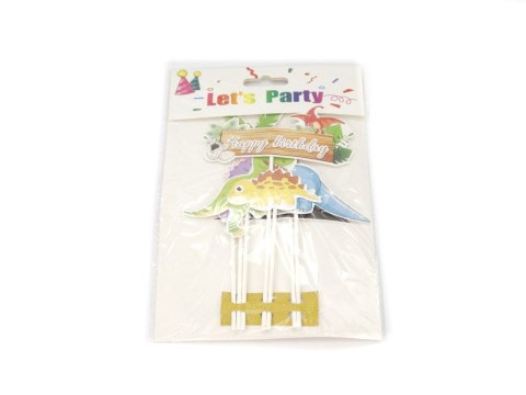 Dekoracja na tort topper dinozaury One Dollar (362321)