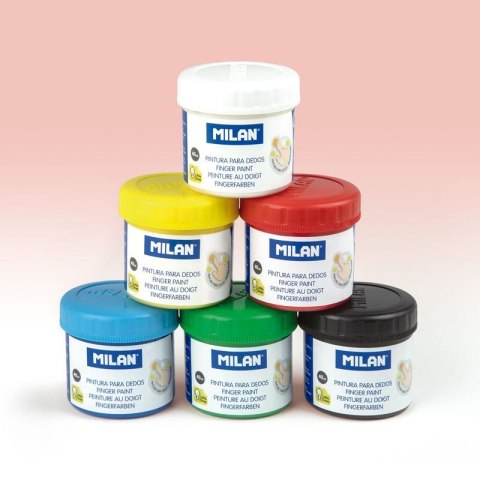 Farba do malowania palcami 40ml 6 kolor. Milan (031206)