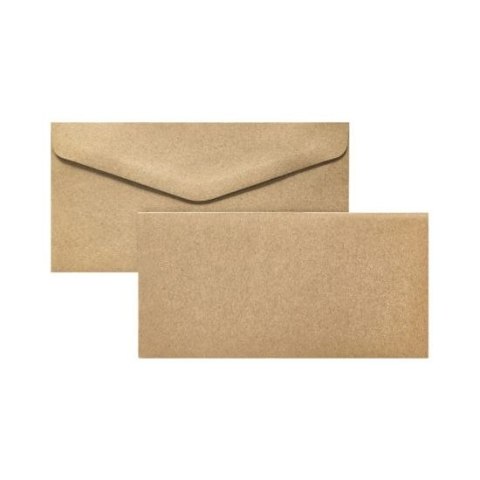 Kartka składana Baza do kartek karnet i koperta, kraft ciemnobeżowy 5szt. DL [mm:] 99x210 Argo (283118)