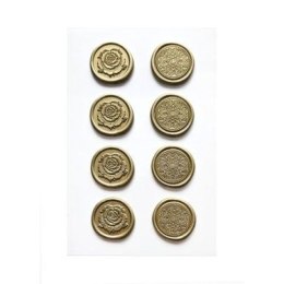 Lak do pieczęci samoprzylepne róża i mandala Argo (254065)