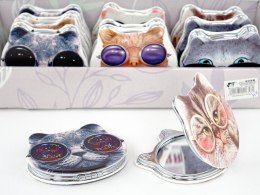 Lusterko kieszonkowe - kot, 8x7x1cm One Dollar (363236)