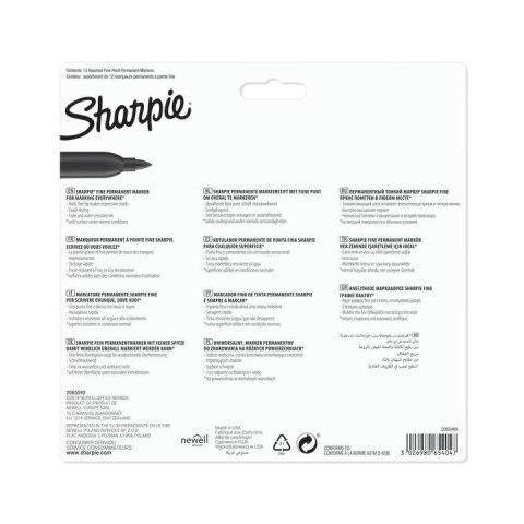 Marker permanentny 12 szt Paper Mate (2065404)