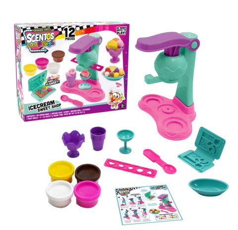 Masa plastyczna dla dzieci MASZYNKA DO LODÓW mix Dumel (ST42973)