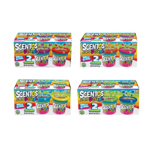 Masa plastyczna dla dzieci ciastolina pachnąca 2 szt., mix kolorów mix Dumel (ST45610)