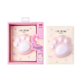 Notes (notatnik) Squishy mini Łapka Kota Alba Moli (0589)