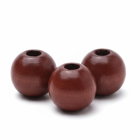 Ozdoba drewniana Craft-Fun Series Korale drewniane w kolorze ciemnobrązowym Titanum (25KBZ003)