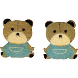 Ozdoba drewniana Craft-Fun Series miś Titanum (WDC545)