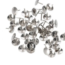 Pinezki kolor: srebrny 50 szt Starpak (559660)