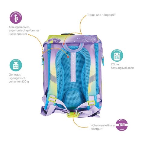 Plecak Ultralight XL+ Little Monster Herlitz (400197514)