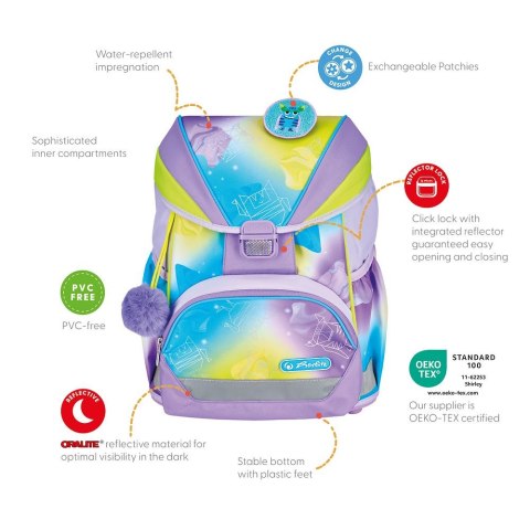 Plecak Ultralight XL+ Little Monster Herlitz (400197514)