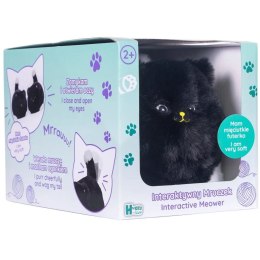 Pluszak interaktywny Huggy Luv kotek czarny Tm Toys (DKO0222)