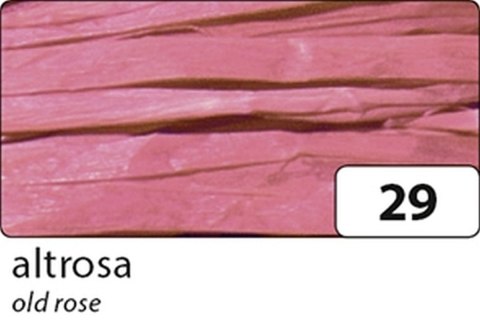 Rafia rafia naturalna dojrzała róża dojrzała róza 50g Gdd (FO 90-29)