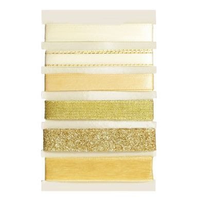 Tasiemka zestaw złoty 6x1 złoty Argo (254029)