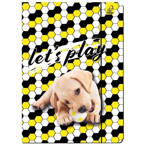 Teczka kartonowa na gumkę A4 Best Friend zwierzaki mix A4 mix Ev-corp (TA4BF2)