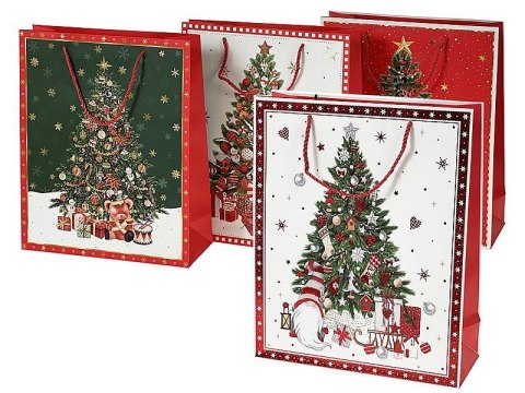 Torba prezentowa z motywem świątecznym [mm:] 540x360x 300 Adar (628847)