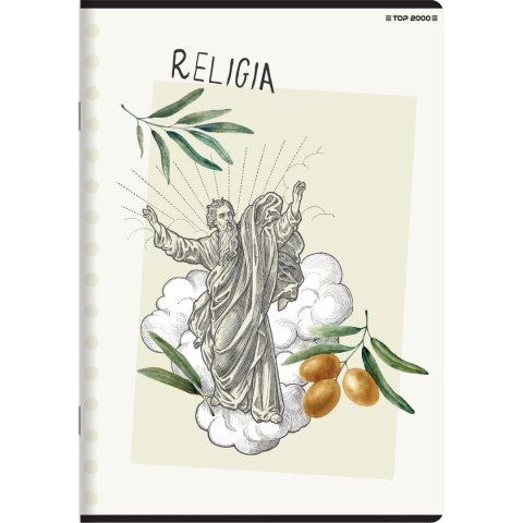 Zeszyt tematyczny religia A5 32k. 70g krata Top 2000 (400168988)