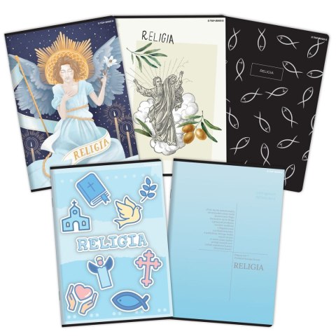 Zeszyt tematyczny religia A5 32k. 70g krata Top 2000 (400168988)