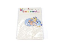 Dekoracja na tort topper rybki One Dollar (362307)