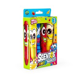 Flamaster pachnące, śmieszne minki 3 kol. Dumel (ST10498)