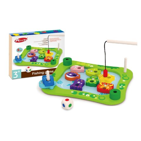Gra zręcznościowa łowienie rybek, drewniane Artyk (676857)