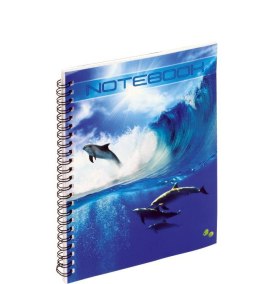 Kołozeszyt (kołonotatnik) A5-M2-50K. A5 50k. kratka Grand (150-1232)