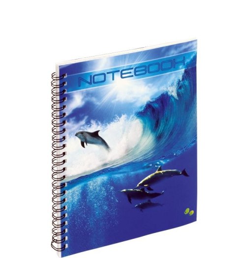 Kołozeszyt (kołonotatnik) A5-M2-50K. A5 50k. kratka Grand (150-1232)