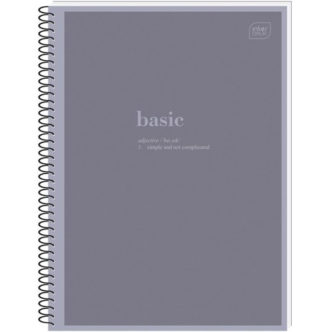 Kołozeszyt (kołonotatnik) HYBRID WORDS A4 80k. 70g linia Interdruk