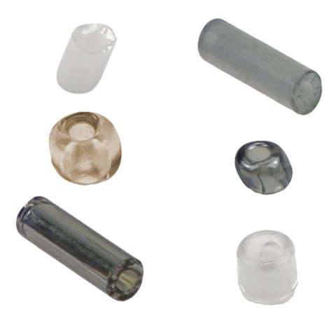 Koraliki kreatywne Craft-Fun Series tonacja biało-szara Titanum (25BR013)