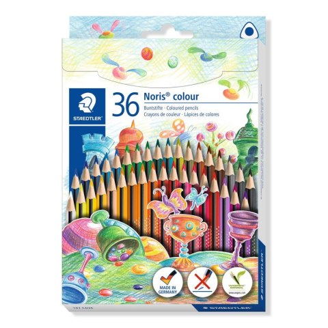 Kredki ołówkowe Noris Wopex 36 kol. Staedtler (S 187 CD36)