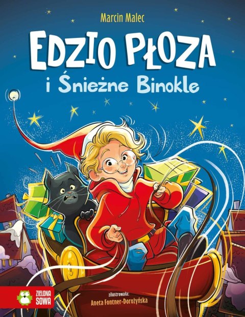 Książka dla dzieci Edzio Płoza i Śnieżne Binokle Aksjomat