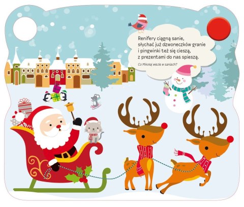 Książka dla dzieci dźwiękowa Święty Mikołaj Morex