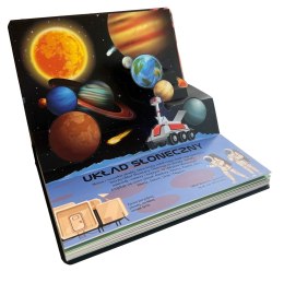 Książka dla dzieci przestrzenna układ słoneczny Morex