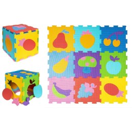 Mata dla malucha piankowa owoce, 29x29cm Smily Play (SP84355)