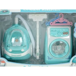 Odkurzacz zabawkowy pralka i odkurzacz, na baterie Adar (526792)