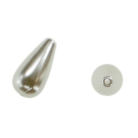 Perełki Craft-Fun Series krople biały perłowy Titanum (220079)